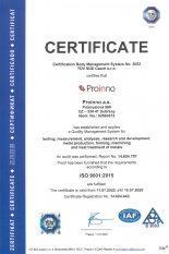 ISO Certifikát ISO Certifikát